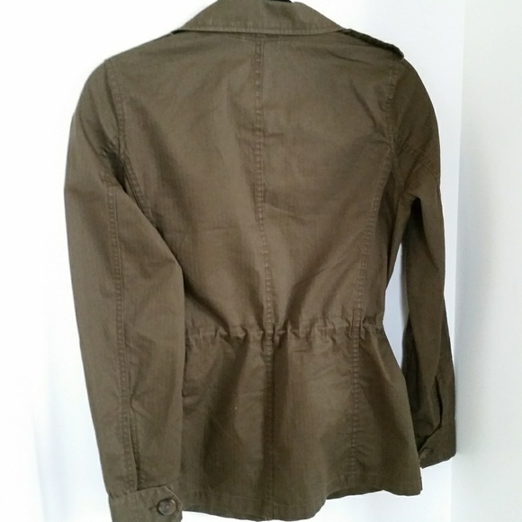 J. Crew forest green Jacket (Runs large) - Picture 2 of 5